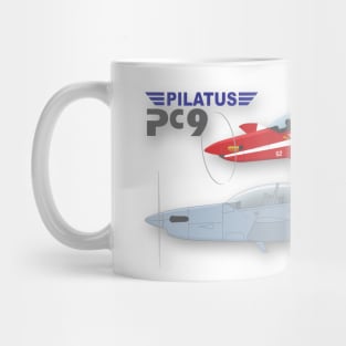 Pilatus PC-9 Mug